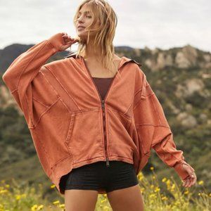 NEW Free People All Your Love Solid Hoodie